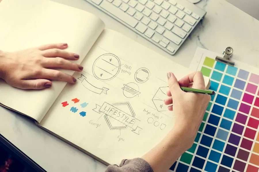 Logo design og visuel identitet – wayfab Reklamebureau