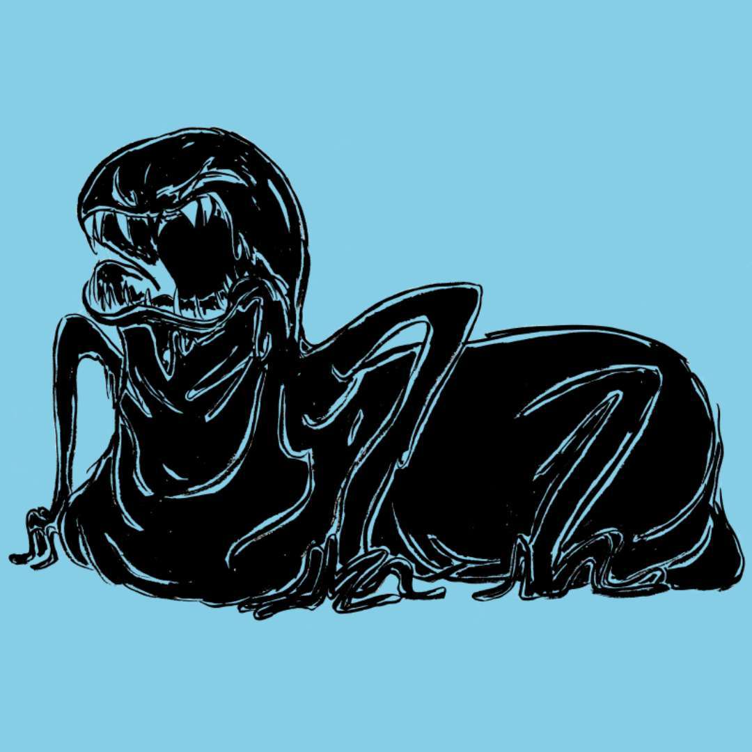 Frygt avis illustration