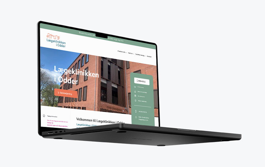 Hjemmeside til lægepraksis – wayfab